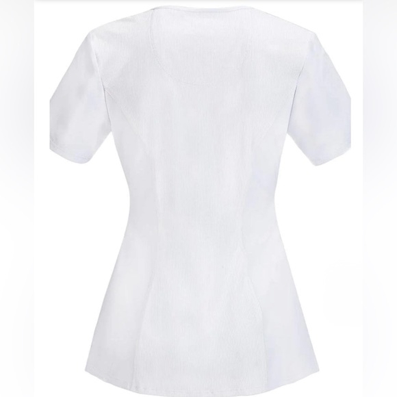 BNWT- Cherokee Infinity Women’s Round Neck Scrub Top - Picture 3 of 3